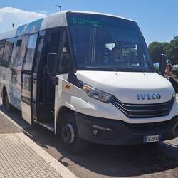 Unser Bus. Größer hätte der auch nicht sein dürfen, gefühlt war der mit Vaseline eingeschmiert! 😂