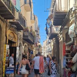 Die Altstadt von Cefalù. Sehr eng, aber auch sehr urig!