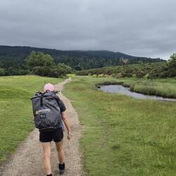 Wo ist der Goat Fell? Hinter den Wolken