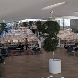Nationalbibliothek: Innenansicht