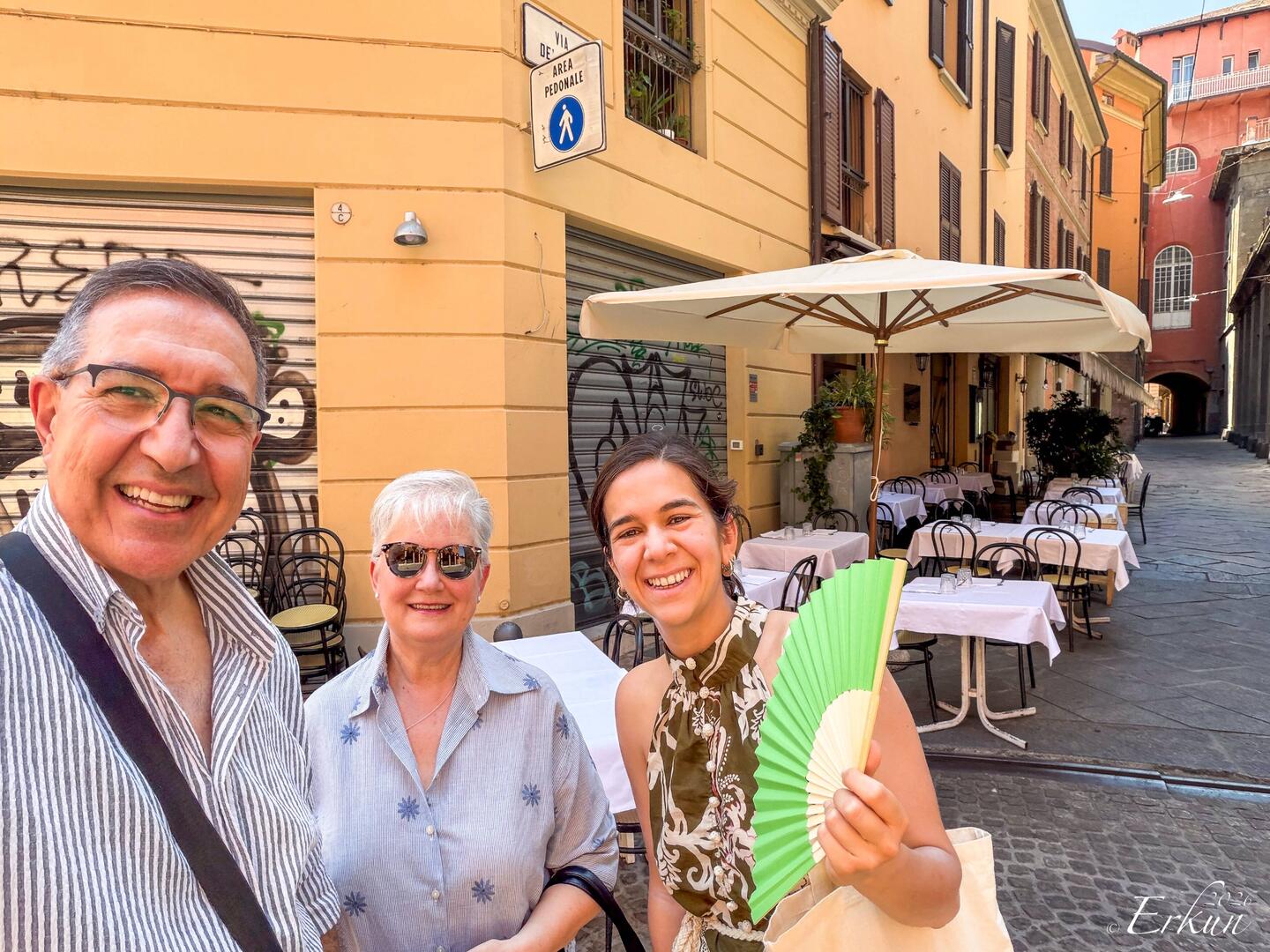 At San Pietro ... just before it opened at noon — Bologna, Italy.