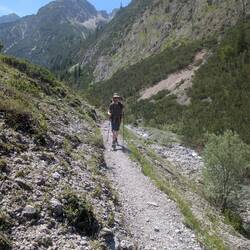 Entspanntes auswandern durchs Tal