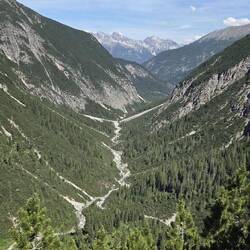 Am Ende des Tals erwartete uns der Zielort Gramais