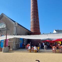 Guinguette in der Fabrik. Streetfood vom Feinsten