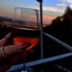 mit einem Sundowner...
