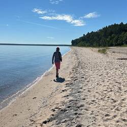 Platte Bay beach
