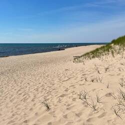 Ludington beach