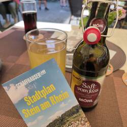 Alkoholfreier Apfelwein, sauer gespritzt, optimale Ankühlung