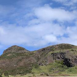 Arthurs Seat von Unten