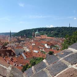 Der Blick über Prag
