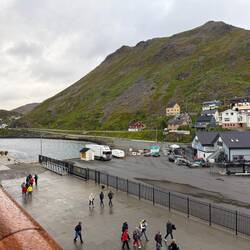 Ankunft in Honningsvag