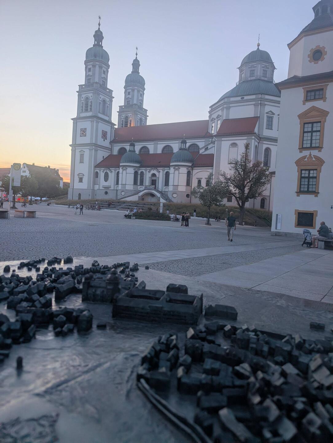 Kempten: Modell und Original