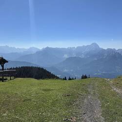 Und genialer Aussicht nochmal nach Slowenien