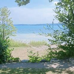 Blick von meinem Zeltplatz