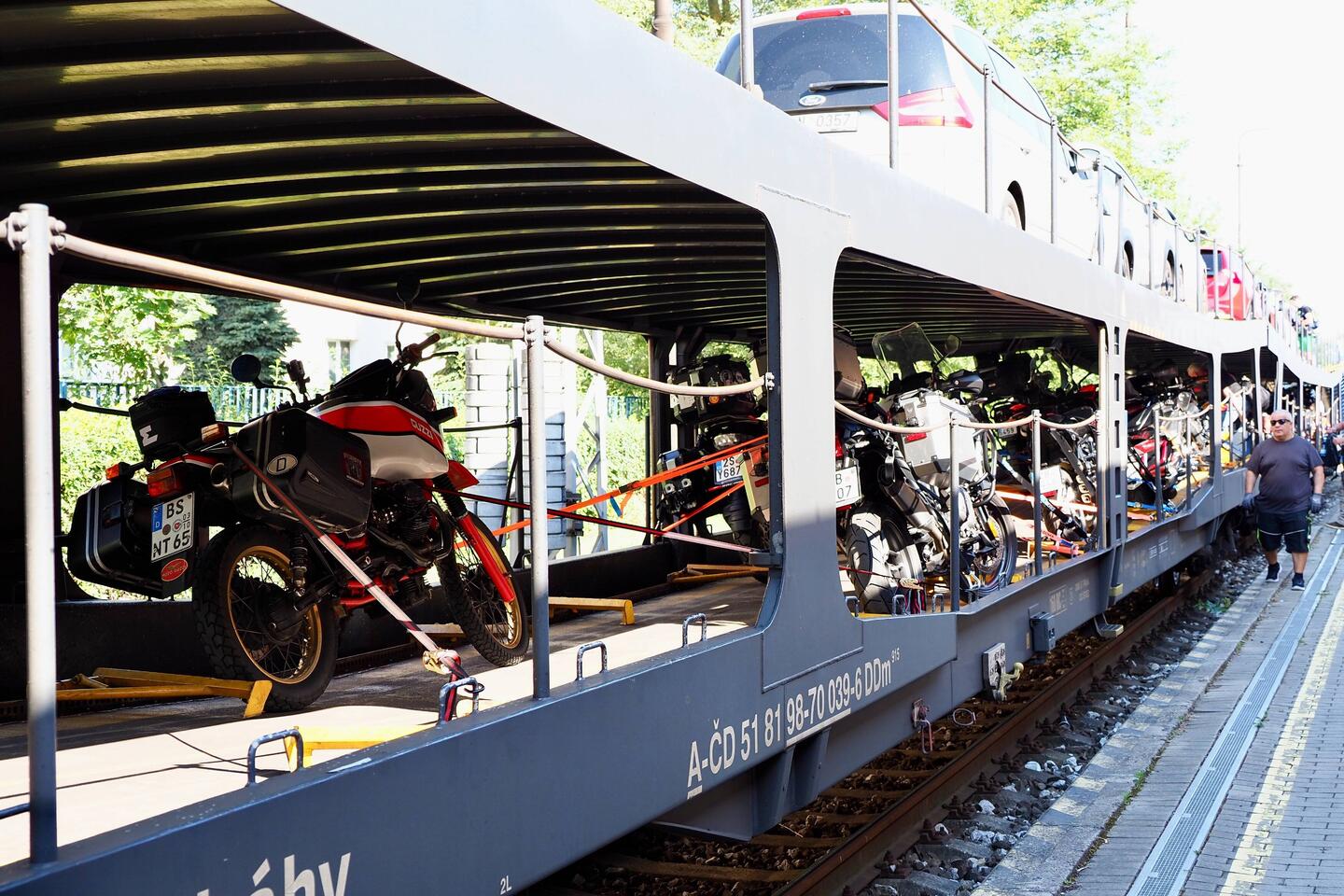 Ankuft, hochgradig entspannt