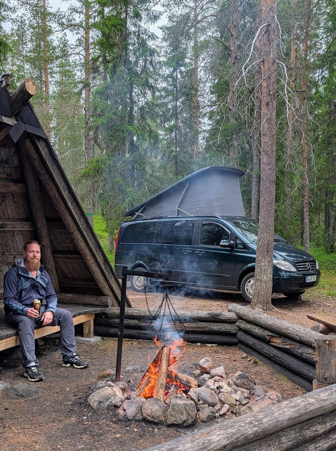 Das Feuer brennt