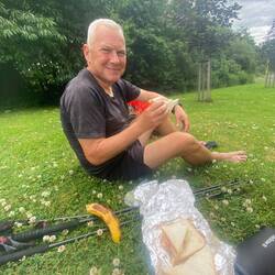 Very nice picnic lunch courtesy of Emma