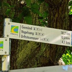 Die ersten 4 km sind geschafft ....