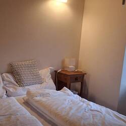 Luxury digs tonight compared to last nights bunk room