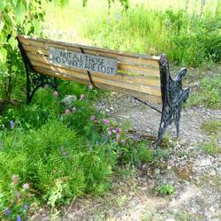 Pilgrim bench