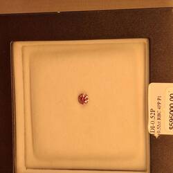 Pink diamond from Argyle mine - well out of ordinary folks price range!