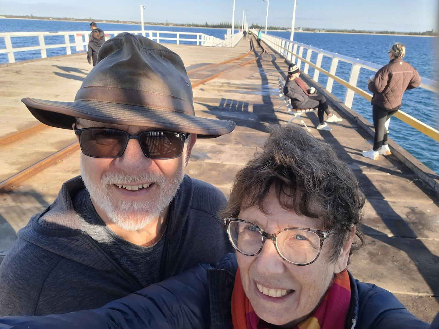 1.8 km Busselton Jetty for the morning walk