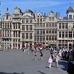 Guild-houses in the Grand Place