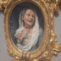 3D wax portrait