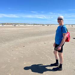 Stippvisite am Strand