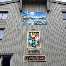 Am Hafen von Honningsvag