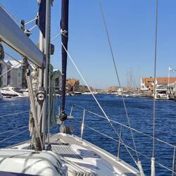 Zufahrt auf Smögen