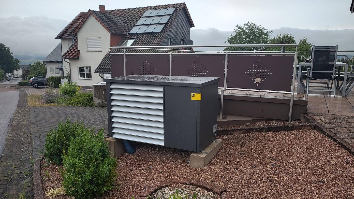 erste gute Wärmepumpe auf meinem Trail