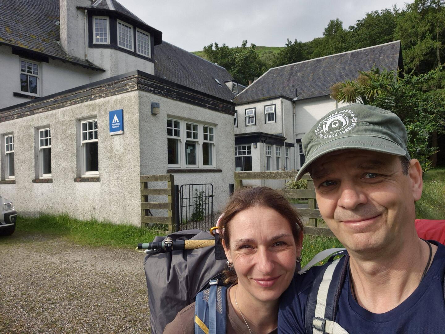 Start bei der Jugendherberge