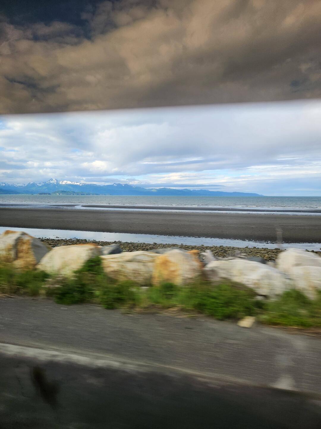 Low tide on the Spit.