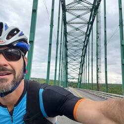 The mighty Sea Island Bridge.