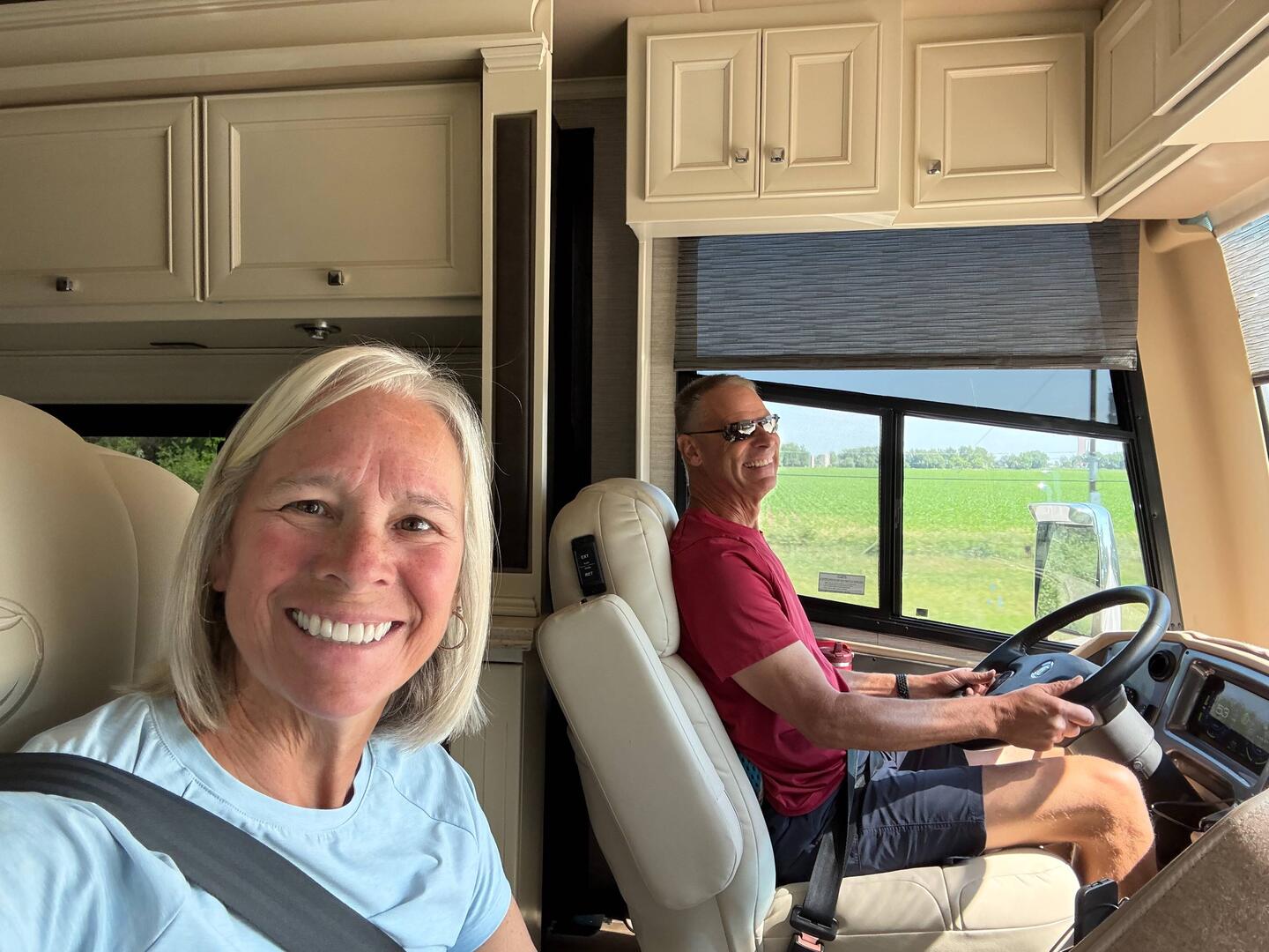 We're off!