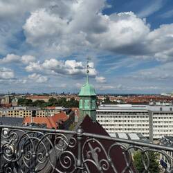 der Runde Turm - Blick über die Dächer von Kopenhagen