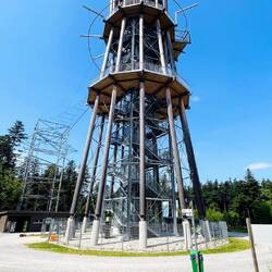 La torre en pleno Aussichtsturm "Himmelsglück"