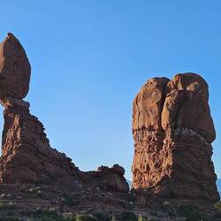 Balancing rock in Arches NP
