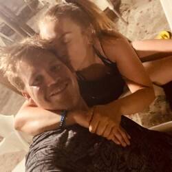 Lene und Daniel in love