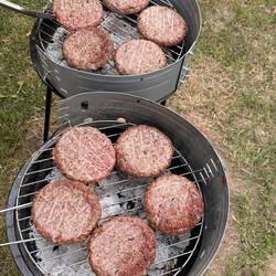 Heute gab es Burger 😋
