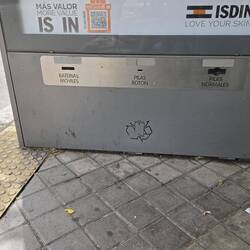 Cool idea, battery recycling at the bus stop
