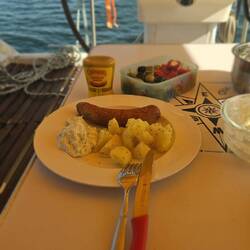 Abendessen mit Aussicht