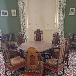 The children's dining area