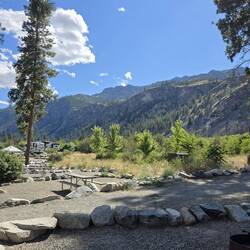View from our campsite