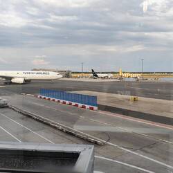 Aussicht aus der Lufthansa Panorama Lounge