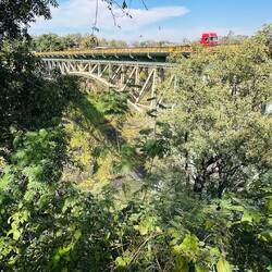Verbindungsbrücke Zimbabwe-Zambia