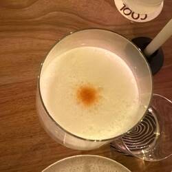 Mi primer pisco sauer del viaje
