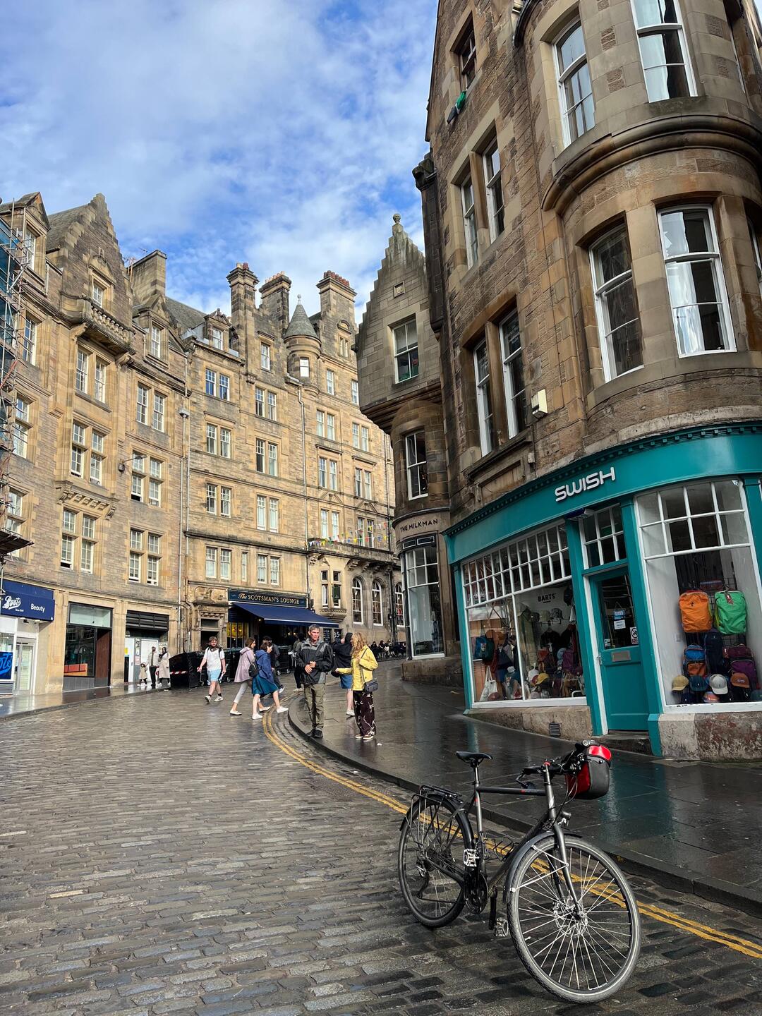The Old Town of Edinburgh