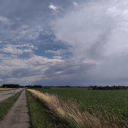 das böse Wetter zieht vor mir her
